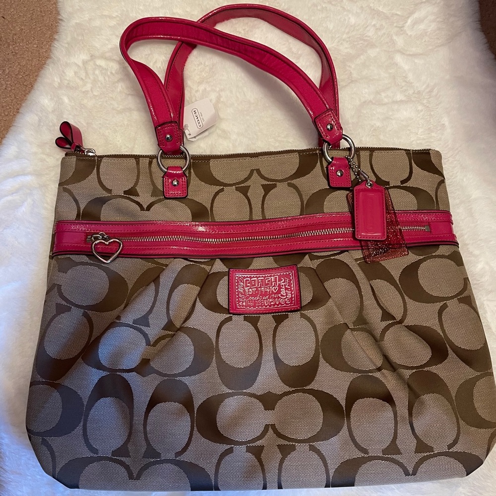 NWT Pink Coach Purse